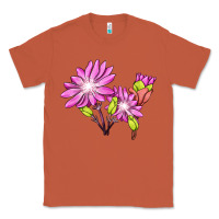 Copper Bitterroot Flower Illustrations Classic Tee - LillyAllenDesigns
