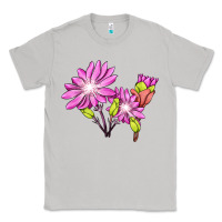 Moon Dust Bitterroot Flower Illustrations Classic Tee - LillyAllenDesigns