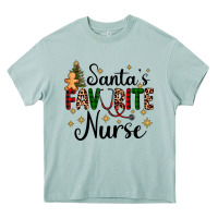 Arona santa's favorite nurse Heavy Core Tee - AdoDesignShop