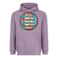 Lavender teacher vibe earrings Heavyweight Hoodie - BundleAndBundleShop
