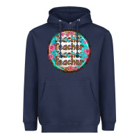 Navy teacher vibe earrings Heavyweight Hoodie - BundleAndBundleShop