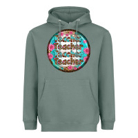 Sage teacher vibe earrings Heavyweight Hoodie - BundleAndBundleShop