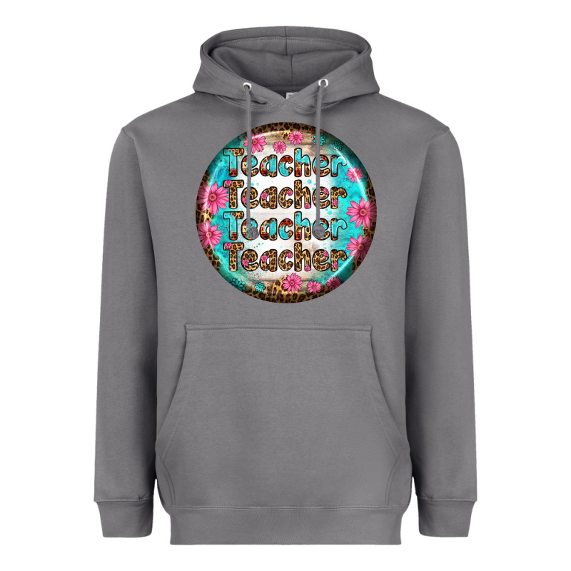 Teacher Vibe Earrings Heavyweight Hoodie by BundleAndBundleShop | Teevron