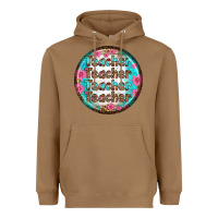 Toasted Coconut teacher vibe earrings Heavyweight Hoodie - BundleAndBundleShop