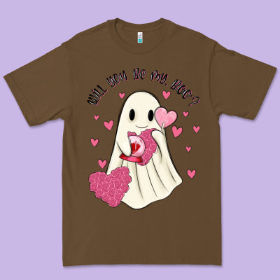 Will You Be My Boo Premium Tee Designed By Maliassmallbusiness