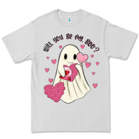 Dove Grey will you be my boo Premium Tee - MaliasSmallBusiness
