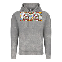 Cloud Rock When You're Dead Inside But It's Christmas Hippie Skeleton Santa Vintage Hoodie - Artiststas