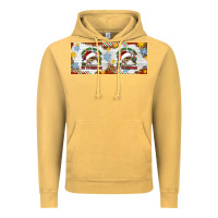 Vintage Mustard When You're Dead Inside But It's Christmas Hippie Skeleton Santa Vintage Hoodie - Artiststas