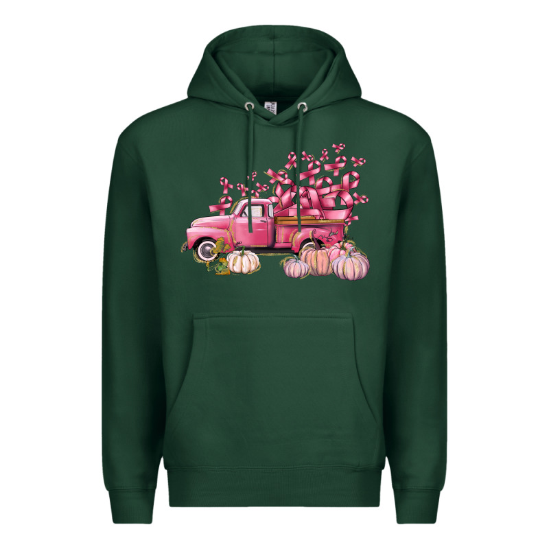 Breast Cancer Truck Premium Hoodie by FaDigitalArtStudio | Teevron