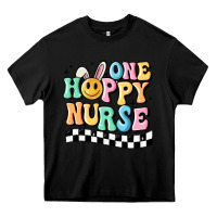 Black one happy nurse Heavy Core Tee - MaliasSmallBusiness