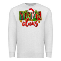Oatmeal Heather Christmas Yaya Claus Premium Sweatshirt - FaDigitalArtStudio