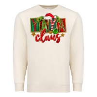 Sandshell Christmas Yaya Claus Premium Sweatshirt - FaDigitalArtStudio