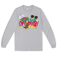 Moon Dust Lunch lady off duty Long Sleeve Tee - NancyCooperArtShop