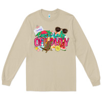 Mushroom Lunch lady off duty Long Sleeve Tee - NancyCooperArtShop