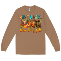 Toasted Coconut Just a girl who loves Fall Long Sleeve Tee - RanaPortraitStore