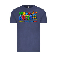 Vintage Denim autism accept understand love Vintage Tee - Artiststas