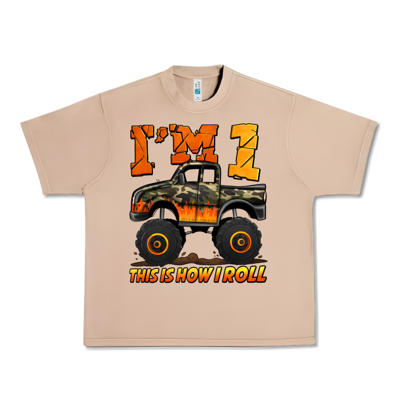 I'm One This Is How I Roll Monster Truck Birthday Urban Heavy Tee by Jasminsmagicworld | Teevron