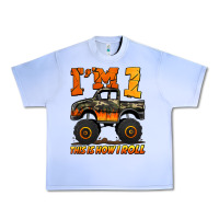 Grape Ice i'm one this is how i roll monster truck birthday Urban Heavy Tee - Jasminsmagicworld