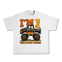 Lunar Rock i'm one this is how i roll monster truck birthday Urban Heavy Tee - Jasminsmagicworld