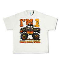 Pistachio i'm one this is how i roll monster truck birthday Urban Heavy Tee - Jasminsmagicworld