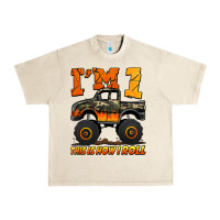 Sandshell i'm one this is how i roll monster truck birthday Urban Heavy Tee - Jasminsmagicworld