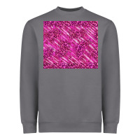 Storm pink glitter with leopard pattern Heavyweight Sweatshirt - TumblerDesignByShophia