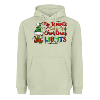 Matcha my favorite color is christmas lights Heavyweight Hoodie - BundleAndBundleShop