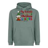 Sage my favorite color is christmas lights Heavyweight Hoodie - BundleAndBundleShop