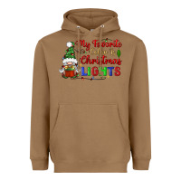 Toasted Coconut my favorite color is christmas lights Heavyweight Hoodie - BundleAndBundleShop