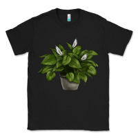 Black Peace Lily Classic Tee - LillyAllenDesigns