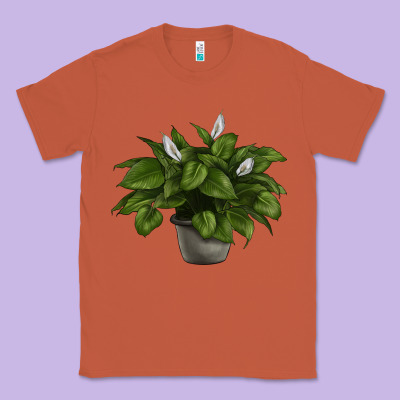 Peace Lily Classic Tee Designed By Lillyallendesigns