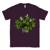 Plum Peace Lily Classic Tee - LillyAllenDesigns