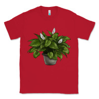 Red Peace Lily Classic Tee - LillyAllenDesigns