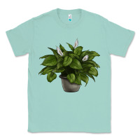 Seafoam Peace Lily Classic Tee - LillyAllenDesigns