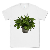 White Peace Lily Classic Tee - LillyAllenDesigns