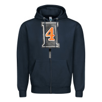 Navy marker 4 chain fa element Zipper Hoodie - FaDigitalArtStudio
