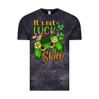 Cloud Black it s not luck skill Vintage Tee - Artiststas