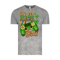 Cloud Rock it s not luck skill Vintage Tee - Artiststas