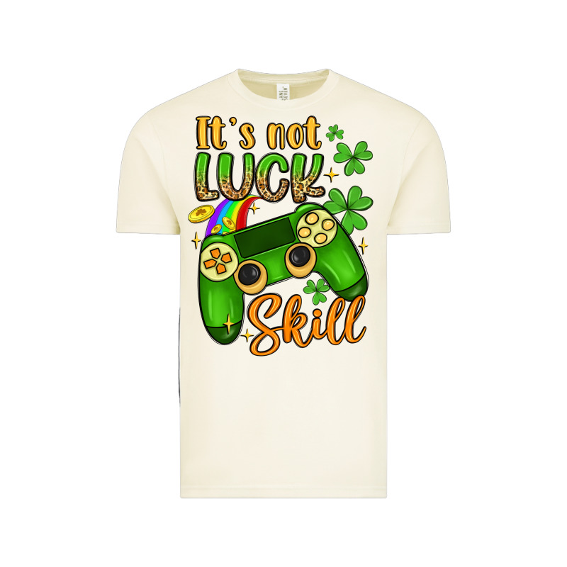 It S Not Luck Skill Vintage Tee by Artiststas | Teevron