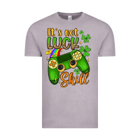 Vintage Zinc it s not luck skill Vintage Tee - Artiststas