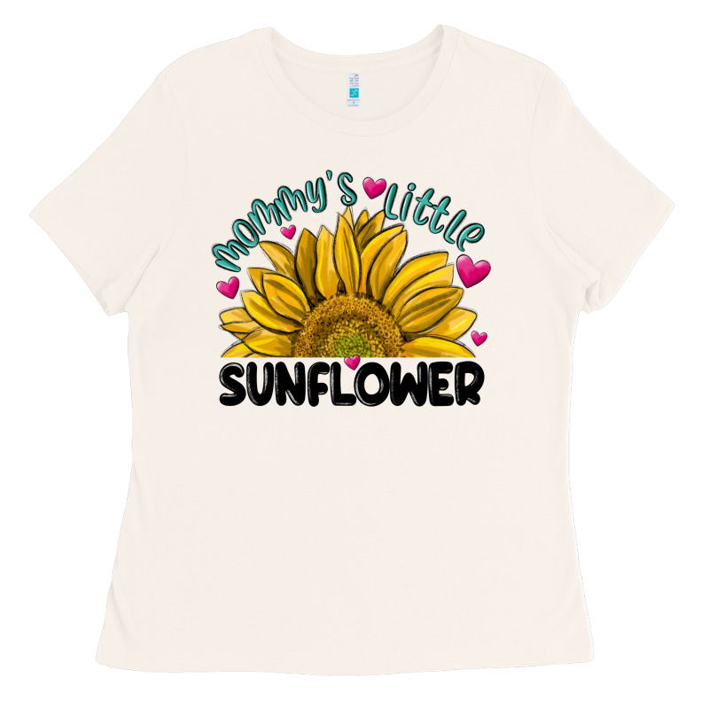 Mommy' S Little Sunflower Ladies Tee by MaliasSmallBusiness | Teevron