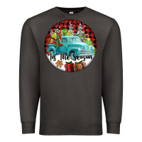 Smoke Tis The Season Truck Premium Sweatshirt - FaDigitalArtStudio