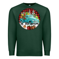 Sports Green Tis The Season Truck Premium Sweatshirt - FaDigitalArtStudio