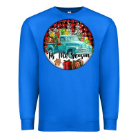 True Royal Tis The Season Truck Premium Sweatshirt - FaDigitalArtStudio