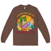 Chestnut Ain't no cure for the summertime blues Long Sleeve Tee - NancyCooperArtShop