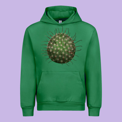 Arizona Fishhook Cactus Urban Hoodie Designed By Lillyallendesigns