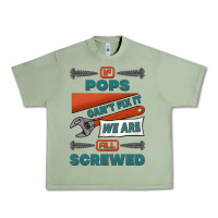 Oil Green if pops can't fix it we are all screwed Urban Heavy Tee - Jasminsmagicworld