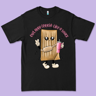 Out Here Lookin Like A Snack Premium Tee Designed By Maliassmallbusiness