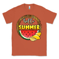 Copper hello summer watermelon Classic Tee - JahusDesignShop