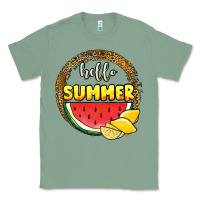 Sage hello summer watermelon Classic Tee - JahusDesignShop